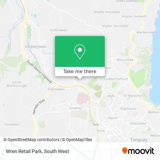 Wren Retail Park map