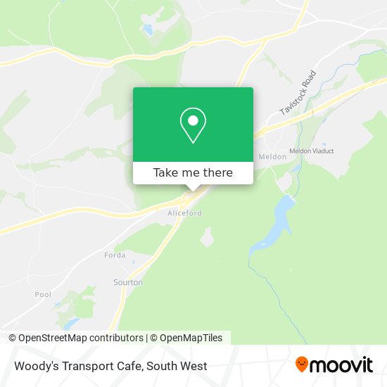 Woody's Transport Cafe map