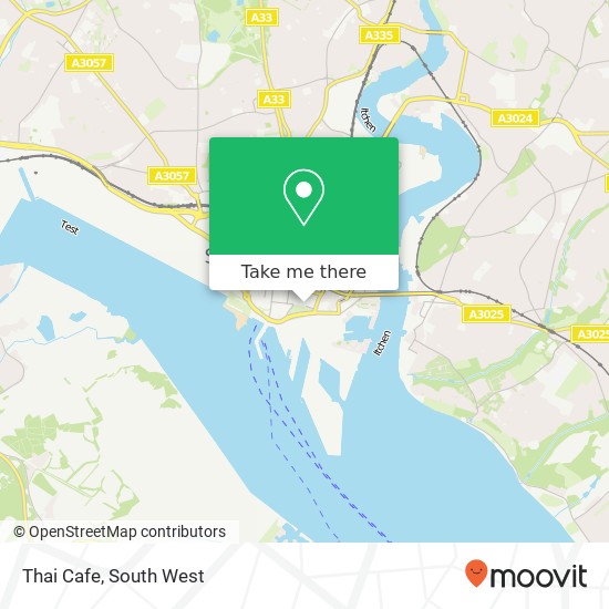 Thai Cafe, 20 Queens Terrace Southampton Southampton SO14 3BQ map