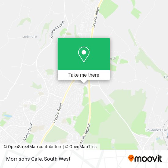 Morrisons Cafe map