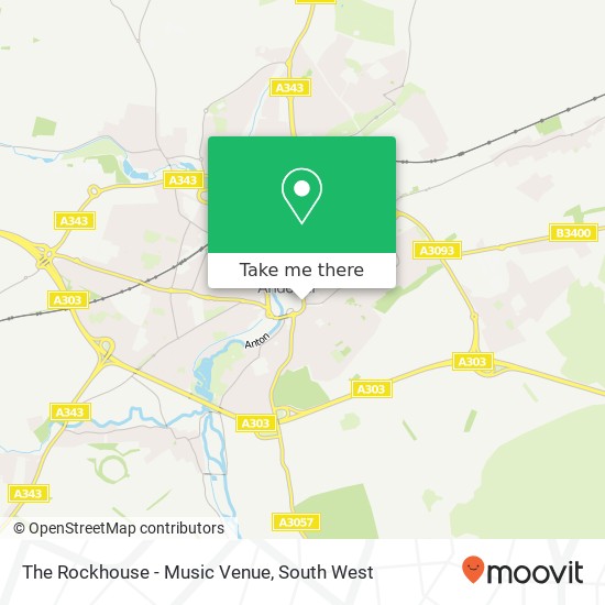 The Rockhouse - Music Venue map