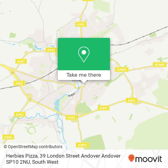 Herbies Pizza, 39 London Street Andover Andover SP10 2NU map