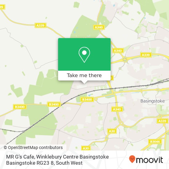 MR G's Cafe, Winklebury Centre Basingstoke Basingstoke RG23 8 map