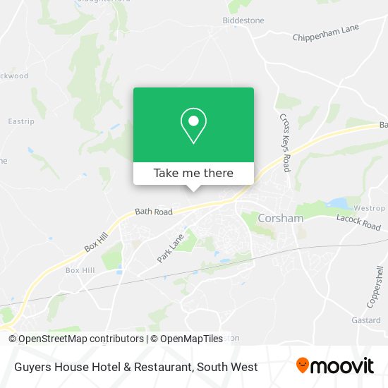 Guyers House Hotel & Restaurant map