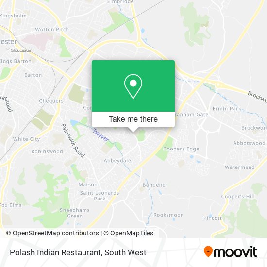 Polash Indian Restaurant map