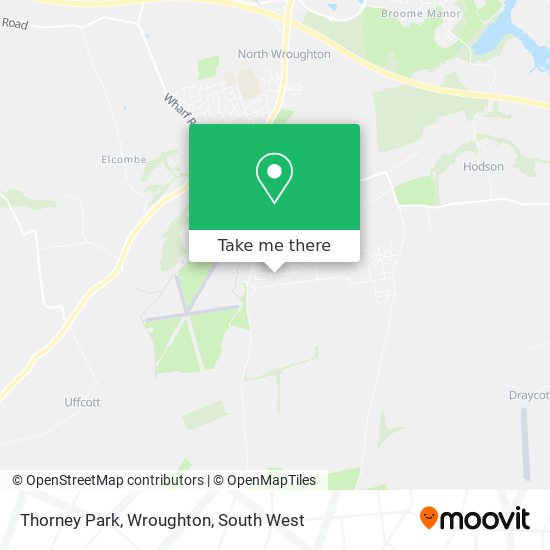 Thorney Park, Wroughton map