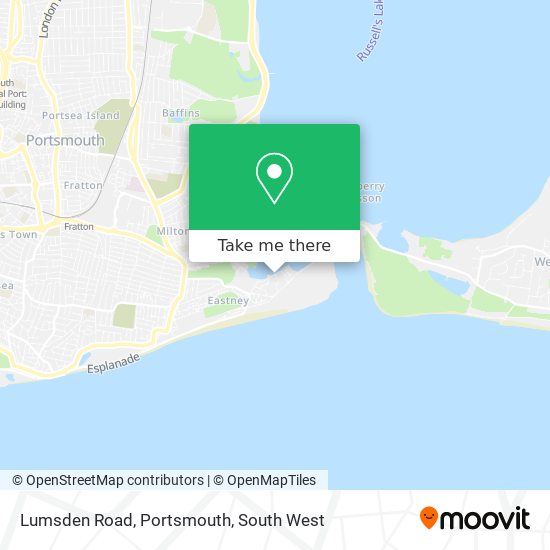 Lumsden Road, Portsmouth map