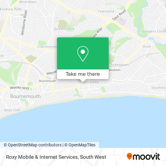 Roxy Mobile & Internet Services map
