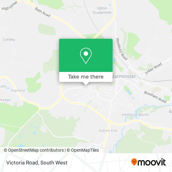 Victoria Road map