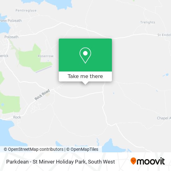 Parkdean - St Minver Holiday Park map