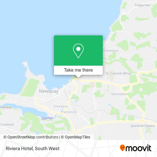 Riviera Hotel map