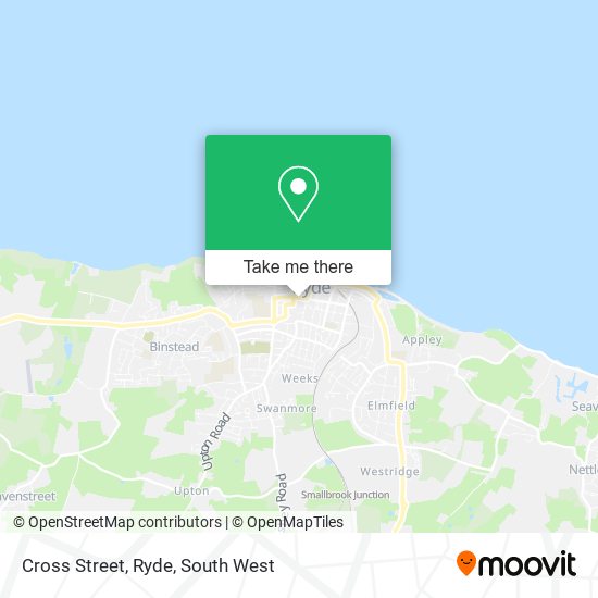 Cross Street, Ryde map