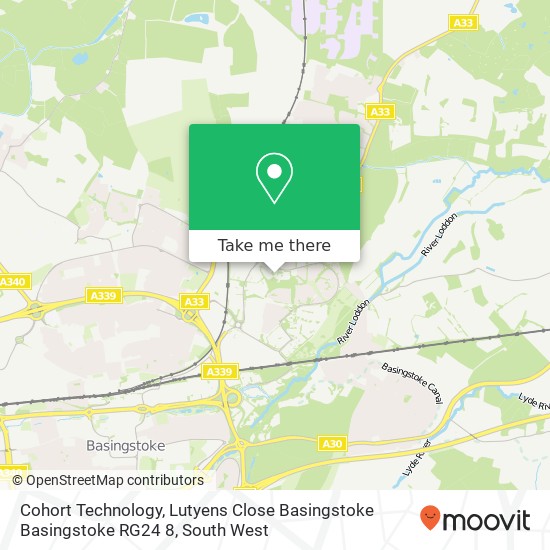 Cohort Technology, Lutyens Close Basingstoke Basingstoke RG24 8 map