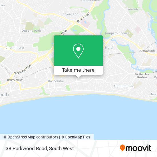 38 Parkwood Road map