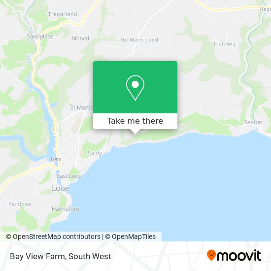 Bay View Farm map