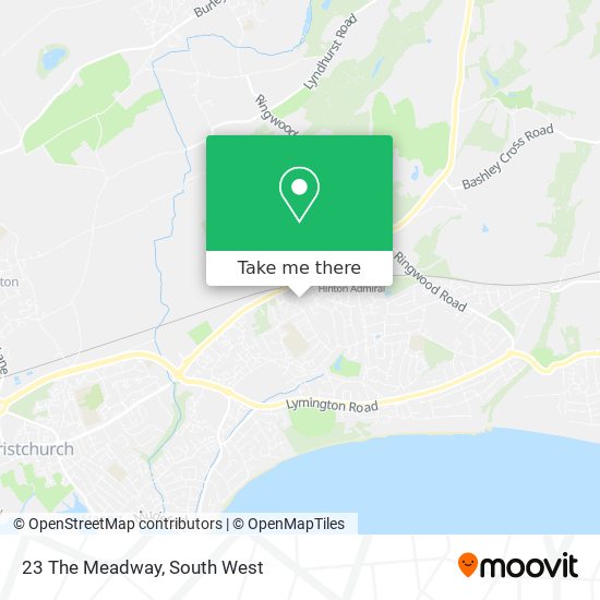 23 The Meadway map