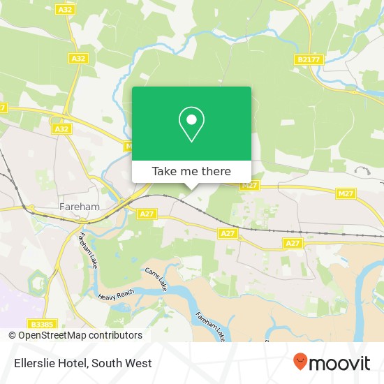 Ellerslie Hotel map