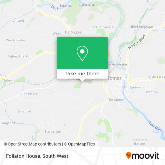 Follaton House map
