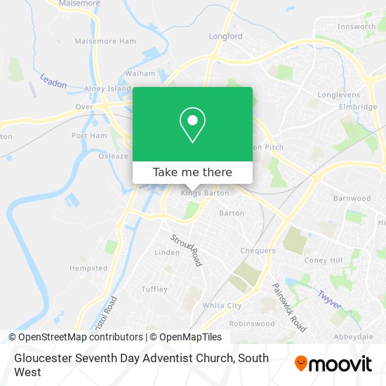 Gloucester Seventh Day Adventist Church map