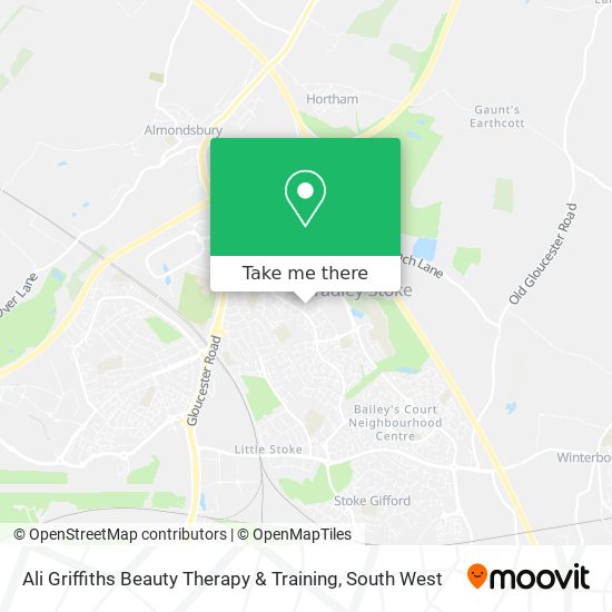 Ali Griffiths Beauty Therapy & Training map