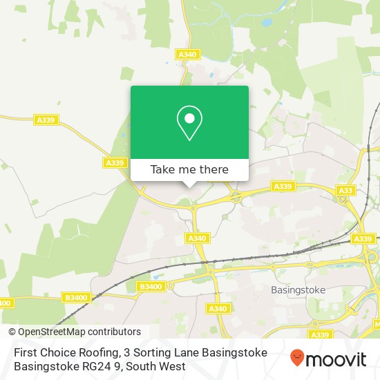 First Choice Roofing, 3 Sorting Lane Basingstoke Basingstoke RG24 9 map
