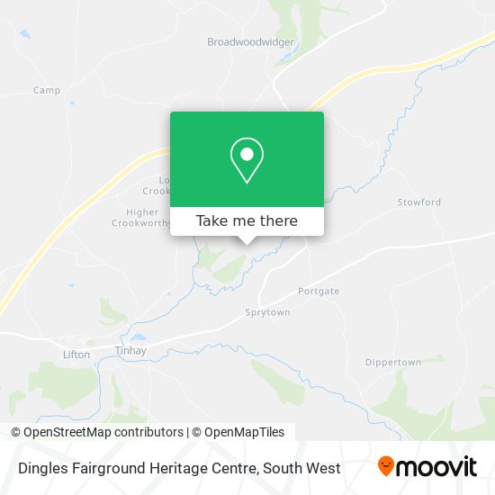 Dingles Fairground Heritage Centre map
