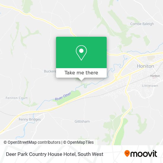 Deer Park Country House Hotel map