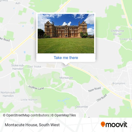 Montacute House map