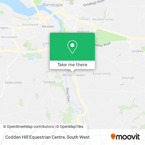 Codden Hill Equestrian Centre map