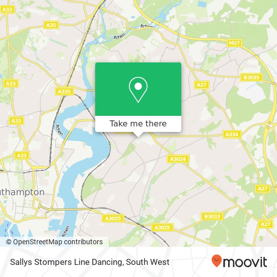 Sallys Stompers Line Dancing map