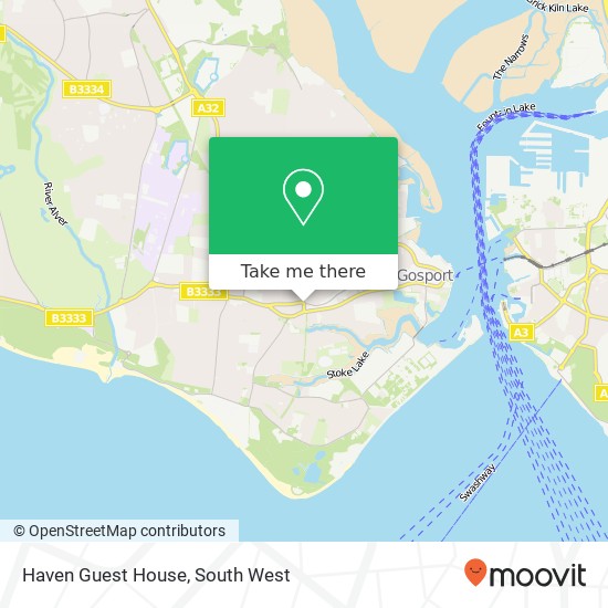 Haven Guest House map