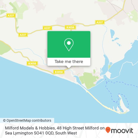 Milford Models & Hobbies, 48 High Street Milford on Sea Lymington SO41 0QD map