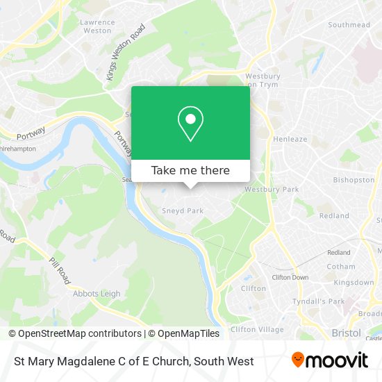 St Mary Magdalene C of E Church map