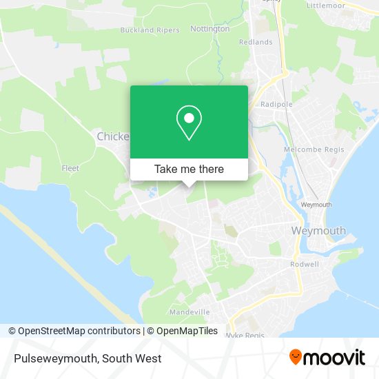 Pulseweymouth map