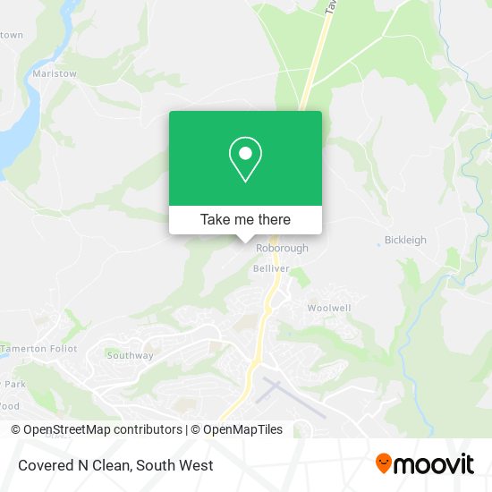 Covered N Clean map