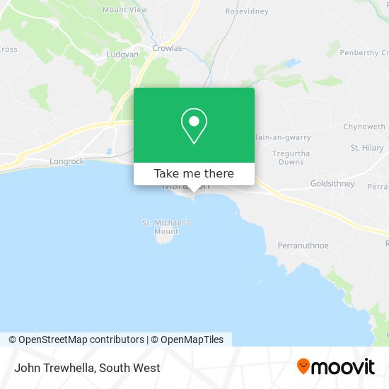 John Trewhella map