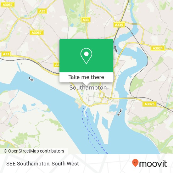 SEE Southampton map