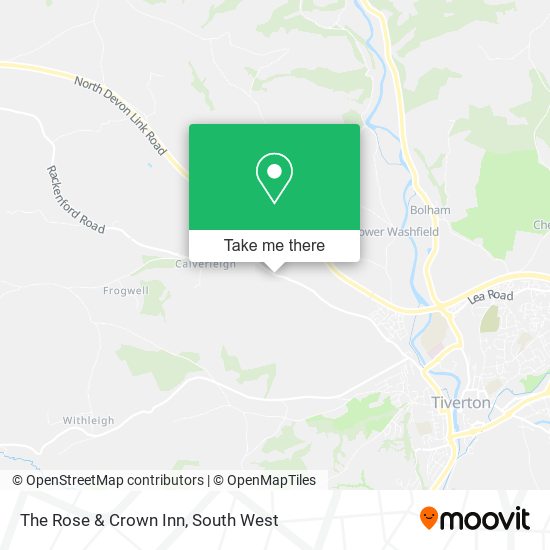 The Rose & Crown Inn map