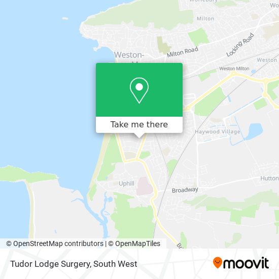 Tudor Lodge Surgery map