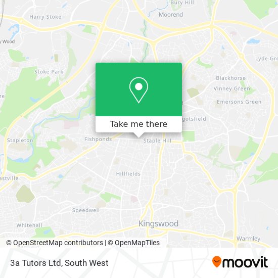 3a Tutors Ltd map
