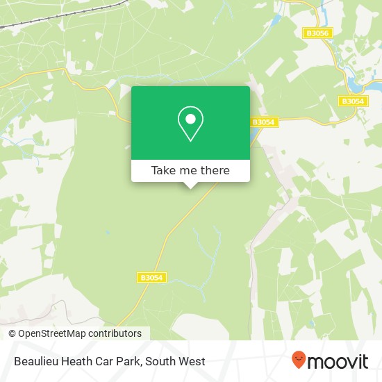 Beaulieu Heath Car Park map