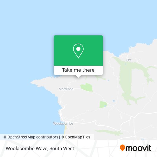Woolacombe Wave map