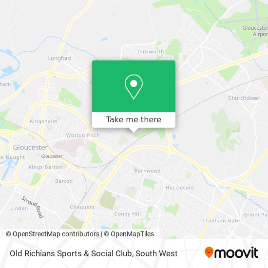 Old Richians Sports & Social Club map
