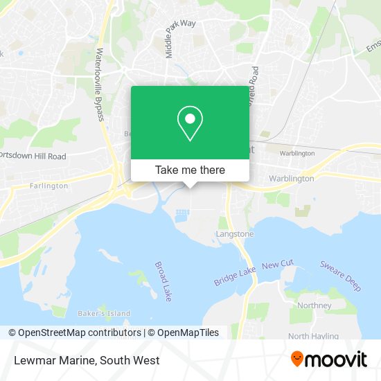 Lewmar Marine map