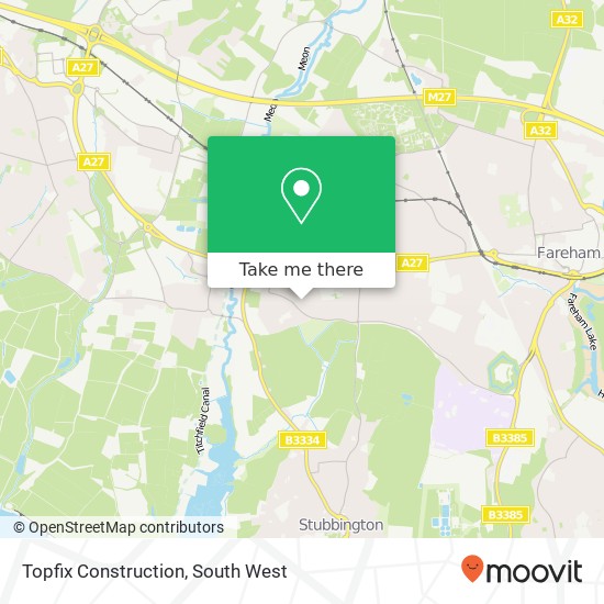 Topfix Construction map