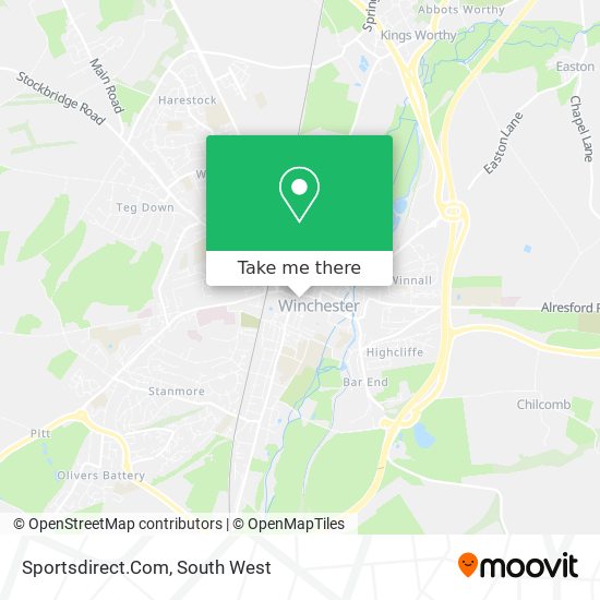 Sportsdirect.Com map