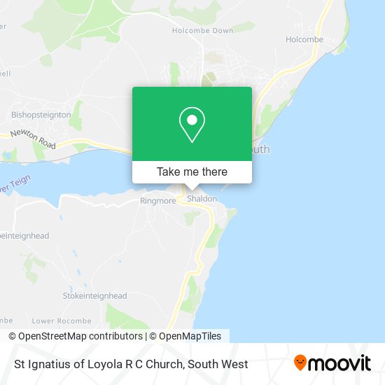 St Ignatius of Loyola R C Church map