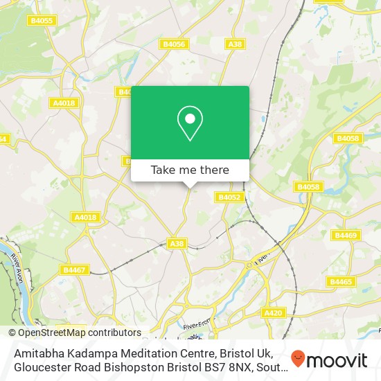 Amitabha Kadampa Meditation Centre, Bristol Uk, Gloucester Road Bishopston Bristol BS7 8NX map