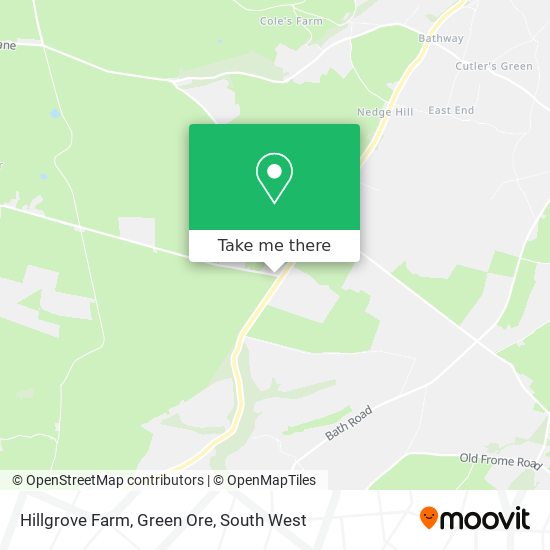 Hillgrove Farm, Green Ore map