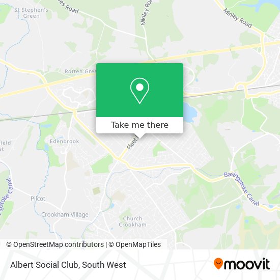 Albert Social Club map